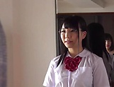 Japanese schoolgirl gets cock in insane manners