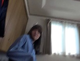 Charming Japanese teen Abe Mikako fucked perfectly in pov picture 12