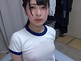Japanese teen in wet clothing Shirai Yuzuka fucks in the bath picture 14