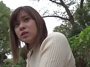 Japanese teen hard fucked and jizzed on face by random guy