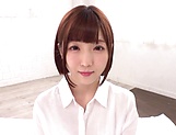 Kizuna Sakura in perfect POV blowjob and facial picture 24