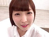 Kizuna Sakura in perfect POV blowjob and facial picture 35