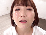 Kizuna Sakura in perfect POV blowjob and facial picture 95