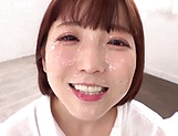 Kizuna Sakura in perfect POV blowjob and facial picture 96