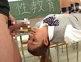 Teen needs a headfuck in the classroom picture 104