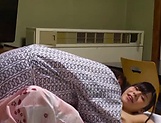 Busty Japanese woman, full hardcore sensations picture 12