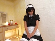 Japanese teen Taira Marin is a cock loving maid