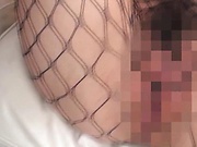 Japanese girl with tiny tits got banged