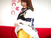 Adorable Asuka Rin got fresh cum on tits