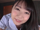 Japanese maid suits the master with POV sex