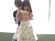 Steaming hot Japanese teen girl pleases her horny pal