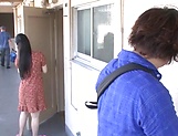 Japanese doll likes stripping for random man and getting laid 