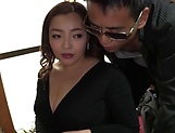 Amazing Japanese mature woman Koino Botan gets tits and mouth fucked