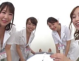 Japanese nurse invited some friends over