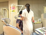 Kinky Japanese nurse Kiritani Nao giving a sexual therapy picture 77