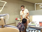 Kinky Japanese nurse Kiritani Nao giving a sexual therapy picture 79