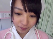 Horny Japanese nurse, hot hardcore with a patient