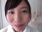 Experienced Japanese nurse satisfying her horny patient