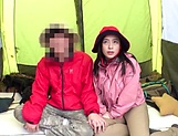 Camping trip makes this horny woman to crave for sex 
