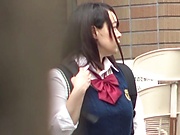 Big-tittied Tokyo teen Yasuda Ai fucked by her crazy classmate