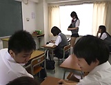 Tokyo schoolgirl takes her boyfriend's cock in mouth and gives a ride