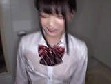 Schoolgirl fucked and made to swallow in POV picture 14
