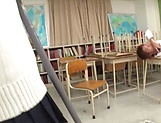 Hot Japanese fucked hard in the classroom 