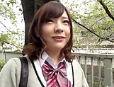 Japanese schoolgirl lands massive dick into her pusy picture 13