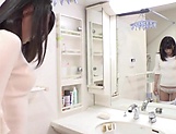 Shower fun with Hifumi Rin after she strips nude picture 13