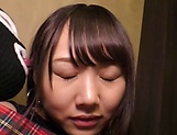 Hot Asian teen with small tits Kousaka Mirina gets pussy creampied